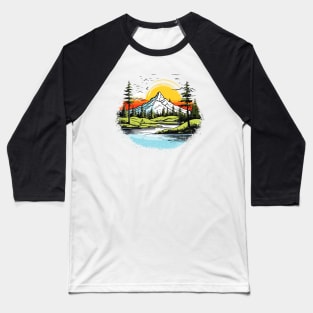 Riverside Serenity Baseball T-Shirt